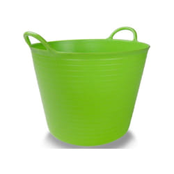 NSC - Jaune - Seau en plastique souple de 25 litres avec poignées