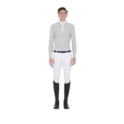 Polo d'équitation technique manches longues Equestro