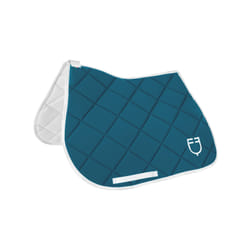 Tapis de selle de saut en tissu technique avec logo pour cheval Equestro