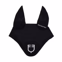 Bonnet anti-mouches pour cheval avec cordon de serrage Equestro