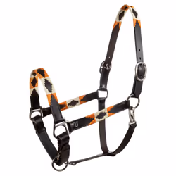 Licol pour cheval en cuir Equestro Polo N