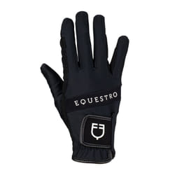 Gants d'équitation en tissu technique Equestro