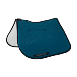 Tapis de selle pour cheval avec coussin en dessous en fibre bamboo Acavallo Lycra Gel Grip
