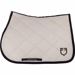 Tapis de selle de saut avec logo brodé pour cheval Equestro