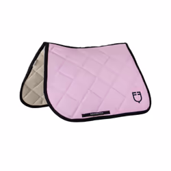 Tapis de selle de saut avec logo brodé pour cheval Equestro