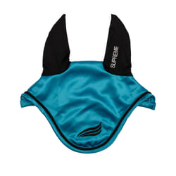 Bonnet anti-mouches pour cheval en satin avec oreilles élastiques Supreme