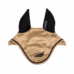 Bonnet anti-mouches pour cheval en satin avec oreilles élastiques Supreme