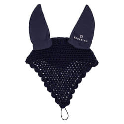 Bonnet anti-mouches pour cheval en coton avec tétine Equestro