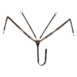 Collier de chasse avec fourche en cuir Supreme