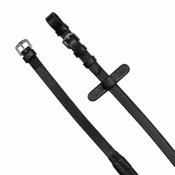 Rênes pour cheval en caoutchouc Equestro Kriss 1.6