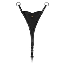 Martingale à bavette pour cheval en cuir Equestro