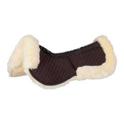 Amortisseur pour cheval en coton avec poches et peau de mouton Equestro