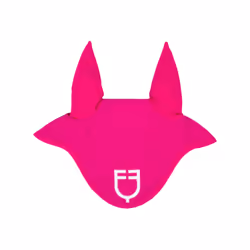 Bonnet anti-mouches pour cheval avec logo Equestro