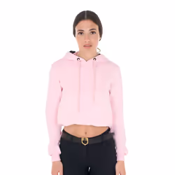 Sweatshirt à capuche femme Equestro Cut Out