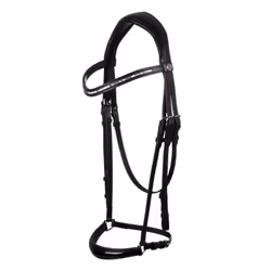 Bridon équitation anatomique en cuir Acavallo Dama