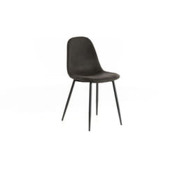Chaise en simili cuir 44cm x 50cm h. 84cm 4 pcs
