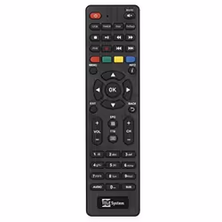 TELE System 58035002, Tuner TV, IR Wireless, Appuyez sur les boutons, Noir
