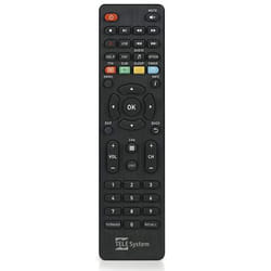TELE System 58035004 télécommande IR Wireless Tuner TV Appuyez sur les boutons