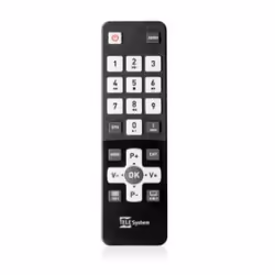 TELE System 58035007, Tuner TV, Appuyez sur les boutons, Noir, Blanc