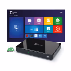 TELE System TS UP T2HEVC Cable Full HD Noir