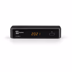 TELE System FACILE, Terrestre, Full HD, DVB-T, DVB-T2, 576i, 576p, 720p, 1080i, 1080p, 4:3, 16:9, 10 bit