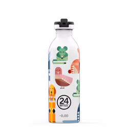 24Bottles Urban, 500 ml, Utilisation quotidienne, Multicolore, Acier inoxydable, Best Friends, Enfant