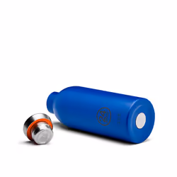 24Bottles Clima Bottle Gold Blue thermos 0,5 L Bleu