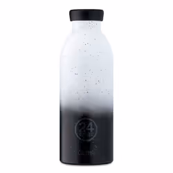 24Bottles Clima, 500 ml, Utilisation quotidienne, Noir, Blanc, Acier inoxydable, Adulte, Acier inoxydable