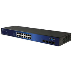 ALLNET ALL-SG8420M Géré L2 Gigabit Ethernet (10/100/1000) 19U Noir