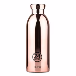 24Bottles Clima, 500 ml, Utilisation quotidienne, Or rose, Acier inoxydable, Adulte, Acier inoxydable