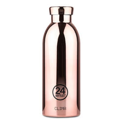 24Bottles Clima Utilisation quotidienne 500 ml Acier inoxydable Or rose
