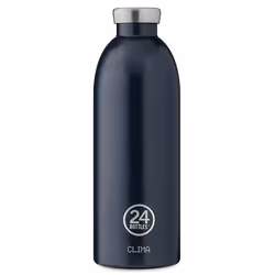 24Bottles Clima, 850 ml, Utilisation quotidienne, Bleu, Acier inoxydable, Adulte, Acier inoxydable