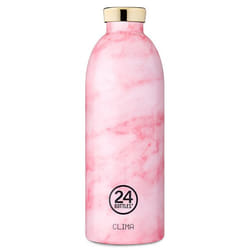 24Bottles Clima Utilisation quotidienne 850 ml Acier inoxydable Rose