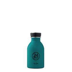 24Bottles Trinkflasche Urban 250ml Stone Atlantic Bay Utilisation quotidienne Acier inoxydable Bleu