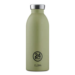 24Bottles Clima Utilisation quotidienne 500 ml Acier inoxydable Noir, Olive