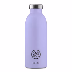 24Bottles Clima, 500 ml, Utilisation quotidienne, Lilas, Acier inoxydable, Erica, Adulte