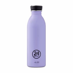 24Bottles Urban, 500 ml, Utilisation quotidienne, Lilas, Acier inoxydable, Erica, Adulte
