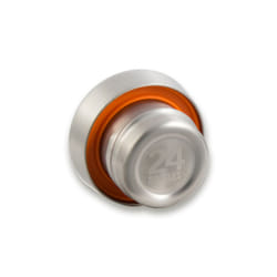 24Bottles Clima lid bouchon de bouteilles et de carafes Orange, Acier inoxydable