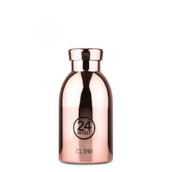 24Bottles Clima Utilisation quotidienne 330 ml Acier inoxydable Or rose