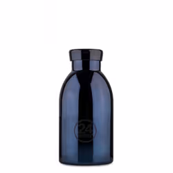 24Bottles Clima, 330 ml, Utilisation quotidienne, Noir, Acier inoxydable, Black Radiance, Adulte