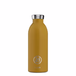 24Bottles Clima, 500 ml, Utilisation quotidienne, Kaki, Acier inoxydable, 24 h, 12 h