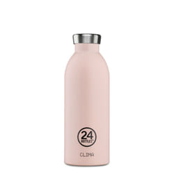 24Bottles Clima Utilisation quotidienne 500 ml Acier inoxydable Rose