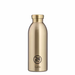 24Bottles Clima, 500 ml, Utilisation quotidienne, Or, Acier inoxydable, 24 h, 12 h