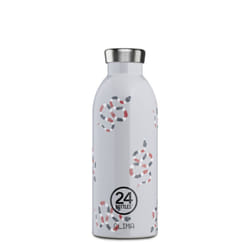 24BOTTLES Bouteille isotherme pour l'eau,Bouteille thermos réutilisable en acier inoxydable sans BPA,24 heures froides 12 heures chaudes,Climat Bottle,Design original italien (Rattle Shake, 500 ml)