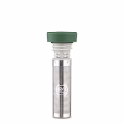 24Bottles INFUSER LID GREEN, Couvercle de bouteille de boisson, Vert, Silicone, Acier inoxydable, 350 mm, 28 g, 1 pièce(s)