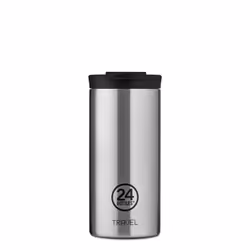 24Bottles Travel Tumbler, Acier inoxydable, Acier inoxydable, Acier inoxydable, 6 h, 24 h, 600 ml