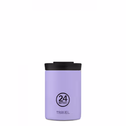 24Bottles Travel Tumbler, Violet, Acier inoxydable, Acier inoxydable, 6 h, 24 h, 350 ml