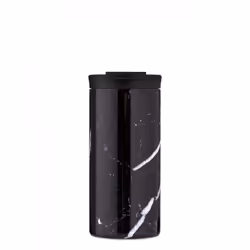 24Bottles Travel Tumbler, Noir, Blanc, Acier inoxydable, Acier inoxydable, 6 h, 24 h, 600 ml
