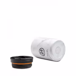 24Bottles Travel Tumbler 600 ml Gris, Blanc Acier inoxydable