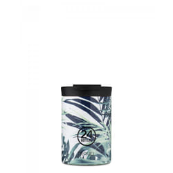 24Bottles Travel Tumbler 350 ml Vert, Blanc Acier inoxydable